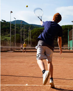 Stage de tennis aprop de Barcelona